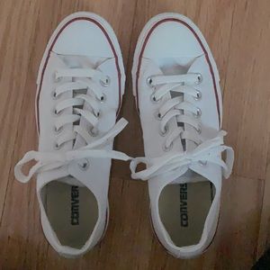 Canvas Converse low top sneakers